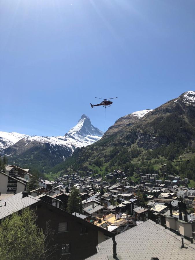 Wohnung Haus St. Martin Zermatt Zewnętrze zdjęcie